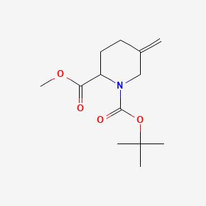 O1-tert-butyl O2-methyl 5-methylenepiperidine-1,2-dicarboxylate