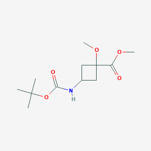 Methyl cis-3-(tert-butoxycarbonylamino)-1-methoxy-cyclobutanecarboxylate