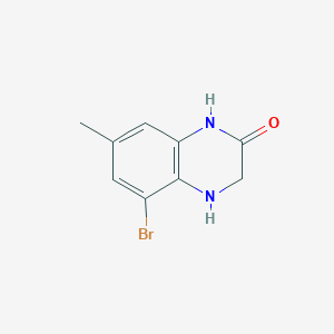 5-Bromo-3,4-dihydro-7-methyl-2(1H)-quinoxalinone