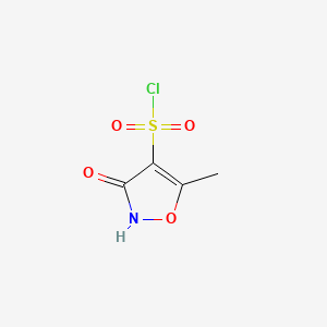 3-Hydroxy-5-methyl-1,2-oxazole-4-sulfonyl chloride