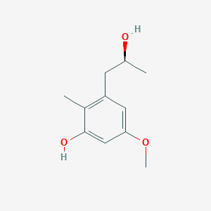 3-(2-Hydroxypropyl)-5-methoxy-2-methylphenol