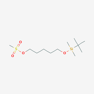 5-((tert-Butyldimethylsilyl)oxy)pentyl methanesulfonate