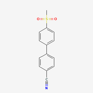 4'-(Methylsulfonyl)[1,1'-biphenyl]-4-carbonitrile