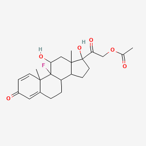 9alpha-Fluoroprednisolone acetate