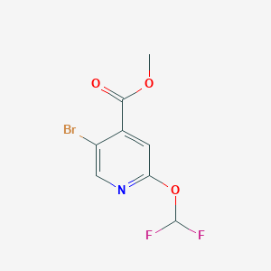 Methyl 5-bromo-2-(difluoromethoxy)isonicotinate