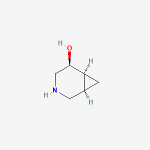 molecular formula C6H11NO B13905542 (1R,5S,6S)-3-azabicyclo[4.1.0]heptan-5-ol 