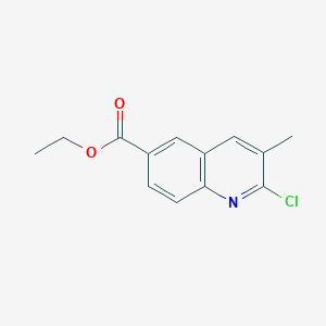 Ethyl 2-chloro-3-methylquinoline-6-carboxylate