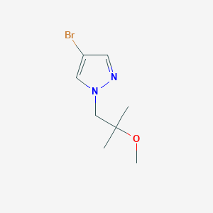 4-Bromo-1-(2-methoxy-2-methyl-propyl)pyrazole