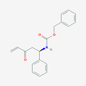 (R)-benzyl 3-oxo-1-phenylpent-4-enylcarbamate