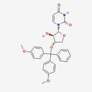 1-[(2R,3R,4S)-4-[bis(4-methoxyphenyl)-phenylmethoxy]-3-hydroxyoxolan-2-yl]pyrimidine-2,4-dione