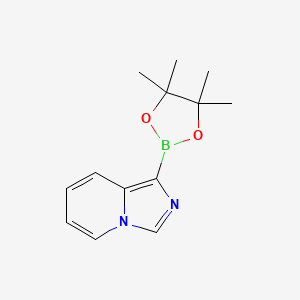 1-(4,4,5,5-Tetramethyl-1,3,2-dioxaborolan-2-yl)imidazo[1,5-a]pyridine