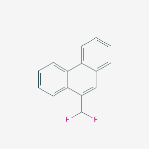 B1390567 9-(Difluoromethyl)phenanthrene CAS No. 1186195-18-5