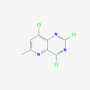 2,4,8-Trichloro-6-methylpyrido[3,2-d]pyrimidine