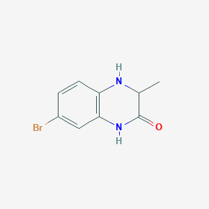 7-Bromo-3-methyl-3,4-dihydroquinoxalin-2(1H)-one