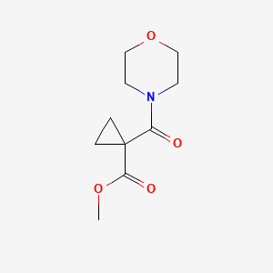 Methyl 1-(morpholine-4-carbonyl)cyclopropanecarboxylate