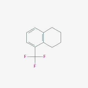 molecular formula C11H11F3 B1390582 1-(三氟甲基)-5,6,7,8-四氢萘 CAS No. 1204295-76-0