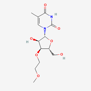 1-[(2R,3R,4S,5R)-3-hydroxy-5-(hydroxymethyl)-4-(2-methoxyethoxy)oxolan-2-yl]-5-methylpyrimidine-2,4-dione