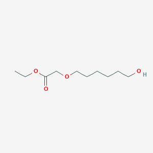 molecular formula C10H20O4 B13905826 Ethyl 2-((6-hydroxyhexyl)oxy)acetate 