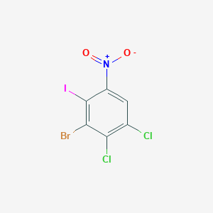 3-Bromo-4,5-dichloro-2-iodonitrobenzene