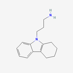 molecular formula C15H20N2 B13905871 3-(1,2,3,4-tetrahydro-9H-carbazol-9-yl)propan-1-amine 