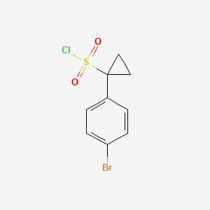 1-(4-Bromophenyl)cyclopropanesulfonyl chloride