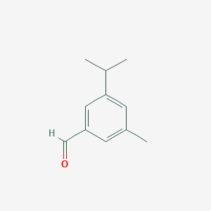 molecular formula C11H14O B13905898 5-Isopropyl-3-methylbenzaldehyde 