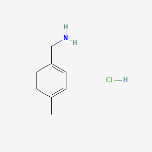 (4-Methylcyclohexa-1,3-dien-1-yl)methanamine;hydrochloride