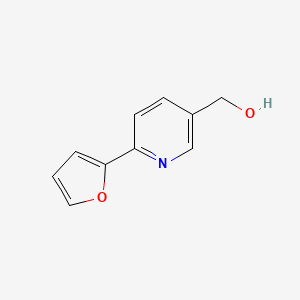 (6-(Furan-2-YL)pyridin-3-YL)methanol