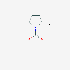 molecular formula C10H19NO2 B139060 (S)-叔丁基 2-甲基吡咯烷-1-甲酸酯 CAS No. 137496-71-0