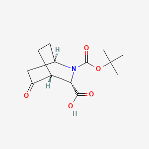 (1R,3S,4R)-2-Tert-butoxycarbonyl-5-oxo-2-azabicyclo[2.2.2]octane-3-carboxylic acid