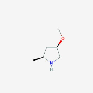 (2S,4R)-4-Methoxy-2-methylpyrrolidine