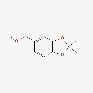 1,3-Benzodioxole-5-methanol, 2,2-dimethyl-