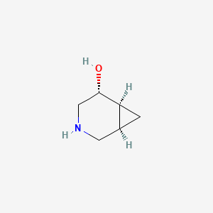 molecular formula C6H11NO B13906064 (1R,5R,6S)-3-azabicyclo[4.1.0]heptan-5-ol 