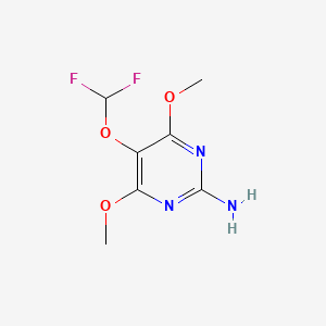 5-(Difluoromethoxy)-4,6-dimethoxy-pyrimidin-2-amine