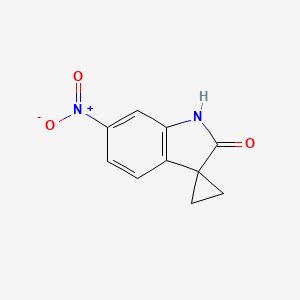 6'-Nitrospiro[cyclopropane-1,3'-indoline]-2'-one