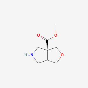 Methyl cis-1,3,4,5,6,6a-hexahydrofuro[3,4-c]pyrrole-3a-carboxylate