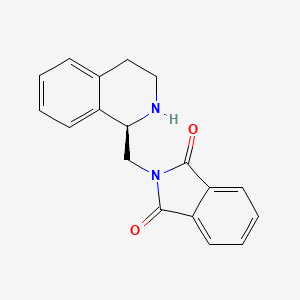 2-[(1R)-1,2,3,4-tetrahydroisoquinolin-1-ylmethyl]-1H-isoindole-1,3(2H)-dione