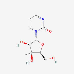 1-[(2R,3R,4S,5R)-3,4-dihydroxy-5-(hydroxymethyl)-4-methyloxolan-2-yl]pyrimidin-2-one