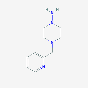 4-(Pyridin-2-ylmethyl)piperazin-1-amine