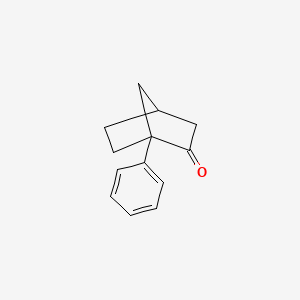 molecular formula C13H14O B13906273 1-Phenylbicyclo[2.2.1]heptan-2-one 