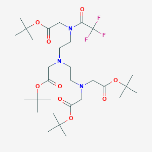 B139063 Diethylenetriaminetetraacetic Acid Trifluoroacetamide Tetra(tert-butyl Ester) CAS No. 180152-85-6