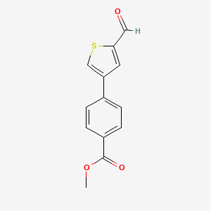 Methyl 4-(5-formyl-3-thienyl)benzoate