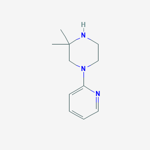 3,3-Dimethyl-1-(pyridin-2-yl)piperazine