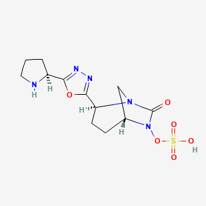 molecular formula C12H17N5O6S B13906421 Antibacterial agent 33 