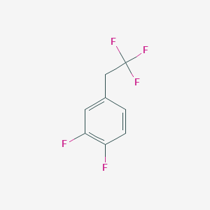 molecular formula C8H5F5 B1390645 1,2-Difluoro-4-(2,2,2-trifluoroethyl)benzene CAS No. 1092350-16-7
