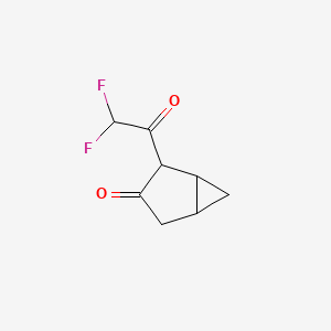 2-(2,2-Difluoroacetyl)bicyclo[3.1.0]hexan-3-one