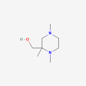 (1,2,4-Trimethylpiperazin-2-YL)methanol