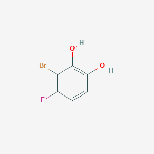 3-Bromo-4-fluorobenzene-1,2-diol