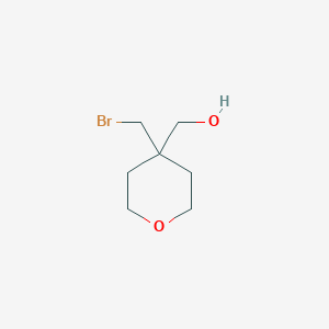 [4-(Bromomethyl)tetrahydropyran-4-YL]methanol