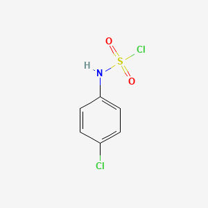 molecular formula C6H5Cl2NO2S B13906642 (4-Chlorophenyl)sulfamyl chloride CAS No. 172662-89-4